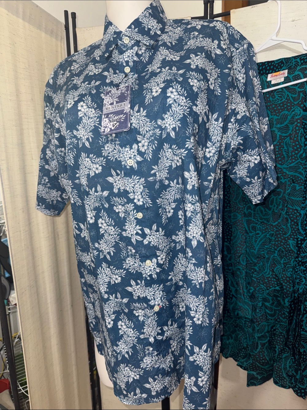 NWT Daniel Creamieux Hawaiian Shirt xl